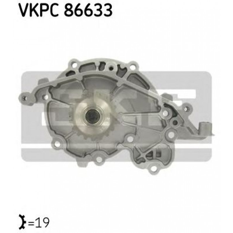 VKPC 86633 SKF - Насос охолоджуючої рідини